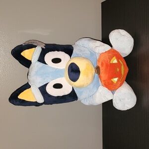 18" Bluey Halloween Pumpkin Plush